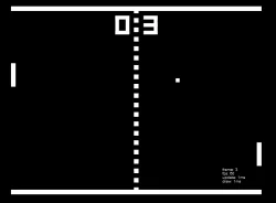 Javascript Pong project illustration