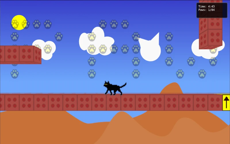 Black Cat in 2.5D Land project image