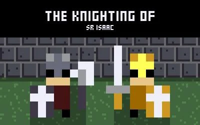 The Knighting of Sr Isaac project illustration