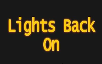 Lights Back On project illustration