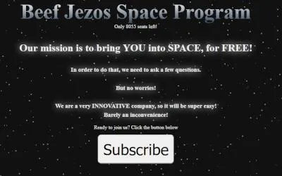 Beef Jezos Space Program project image