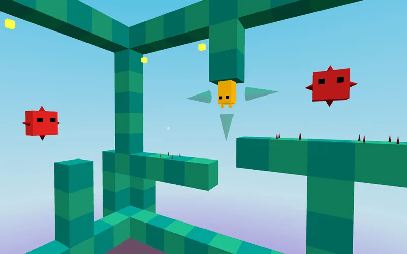 Bitty Jump project illustration