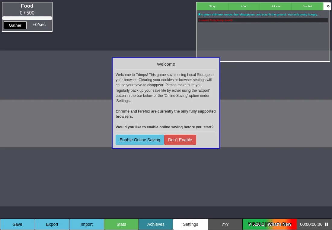 Trimps project image