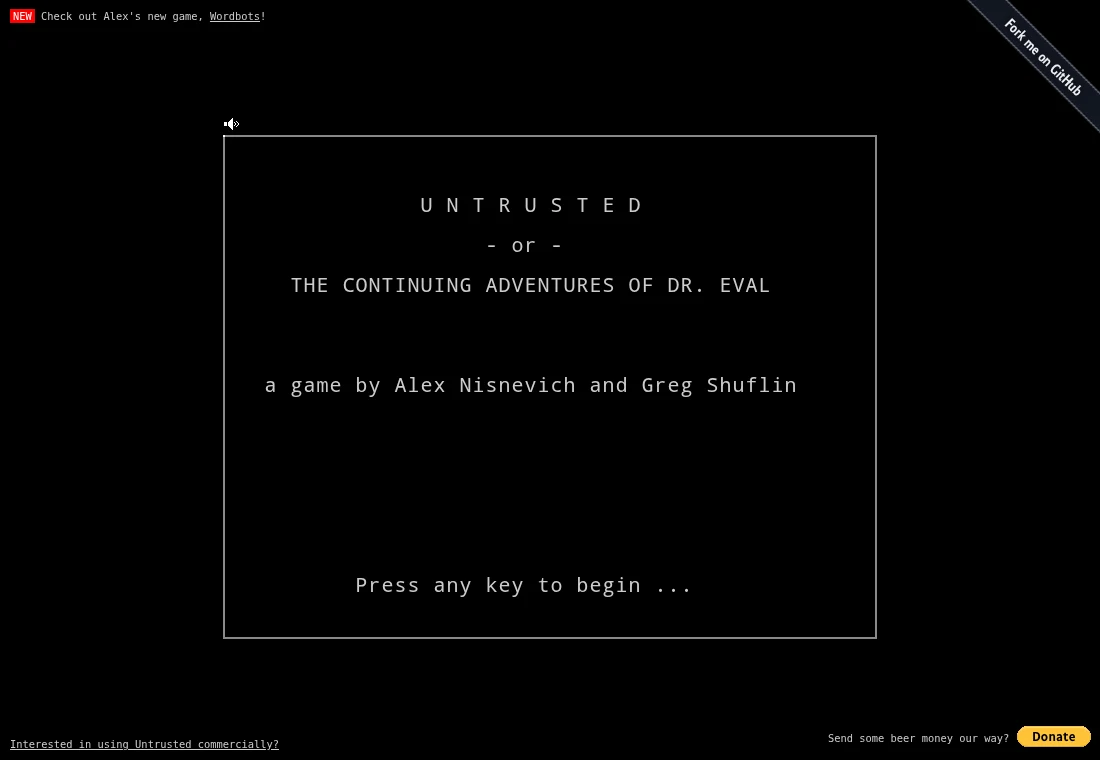 Untrusted project illustration